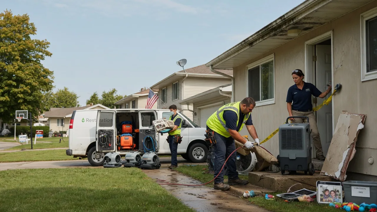 Water Damage Restoration in New Tripoli, PA near me